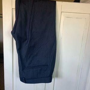 j crew navy blue slacks